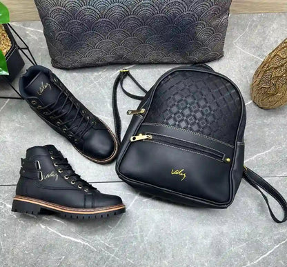 COMBO DAMA  BOLSO - BOTIN VÉLEZ