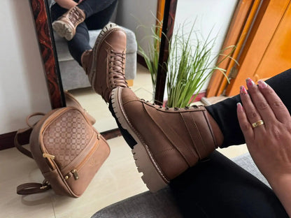 COMBO DAMA  BOLSO - BOTIN VÉLEZ